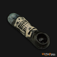 Thumbnail for JM Ceramics Medium Skull Ceramic Hand Pipe bowl.