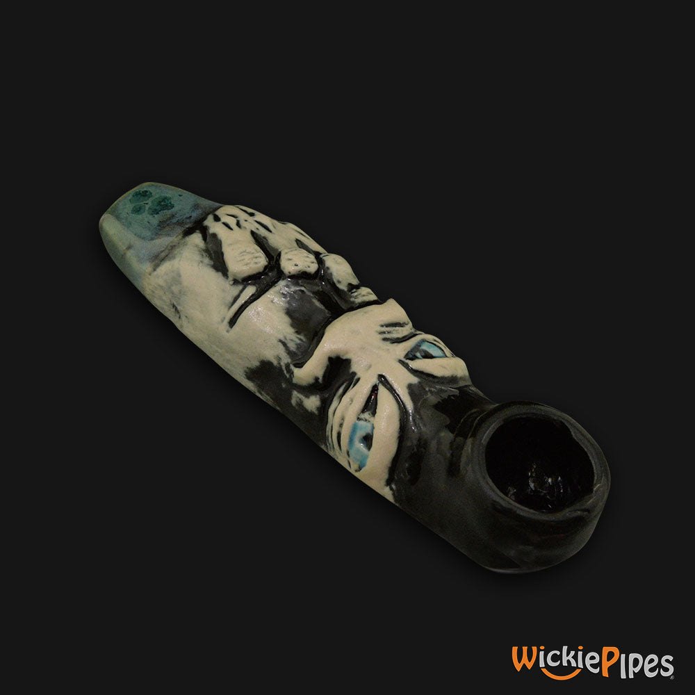 JM Ceramics Nose Picker Ceramic Hand Pipe bowl.