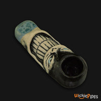 Thumbnail for JM Ceramics Small Big Grin Ceramic Hand Pipe bowl.
