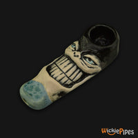 Thumbnail for JM Ceramics Small Big Grin Ceramic Hand Pipe mouthpiece.
