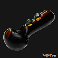 Thumbnail for Jellyfish Glass - For The Love Of JAH 5-Inch Glass Spoon Pipe