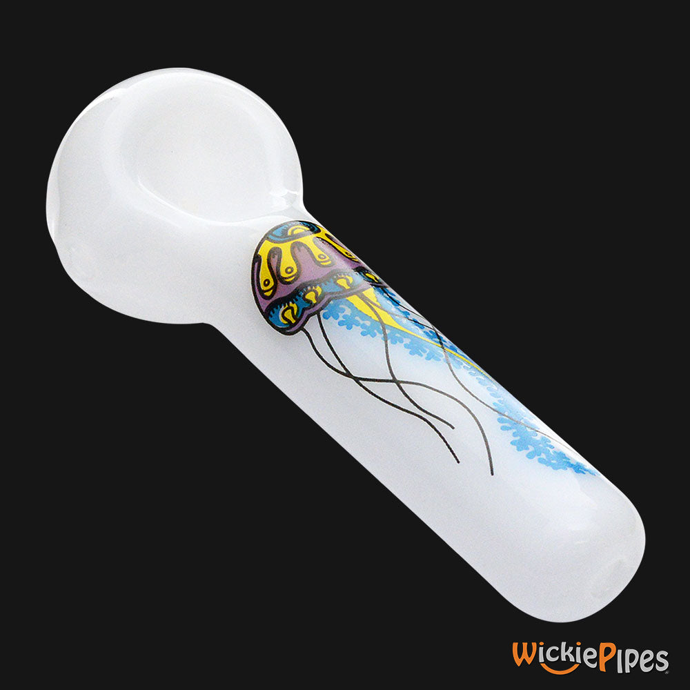 Jellyfish Glass - Jellyfish 5-Inch Glass Spoon Pipe