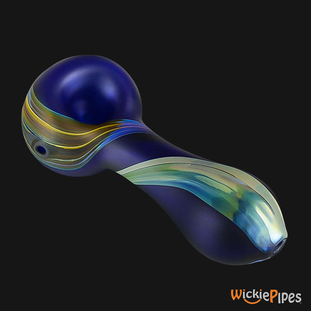 Chameleon Glass - Northern Lights Frosted 5-Inch Glass Spoon Pipe