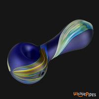 Thumbnail for Chameleon Glass - Northern Lights Frosted 5-Inch Glass Spoon Pipe