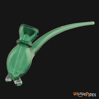 Thumbnail for Mathematix Glass - 12-Inch Diffused Glass Gandalf Bubbler Aqua bowl & water chamber front view.