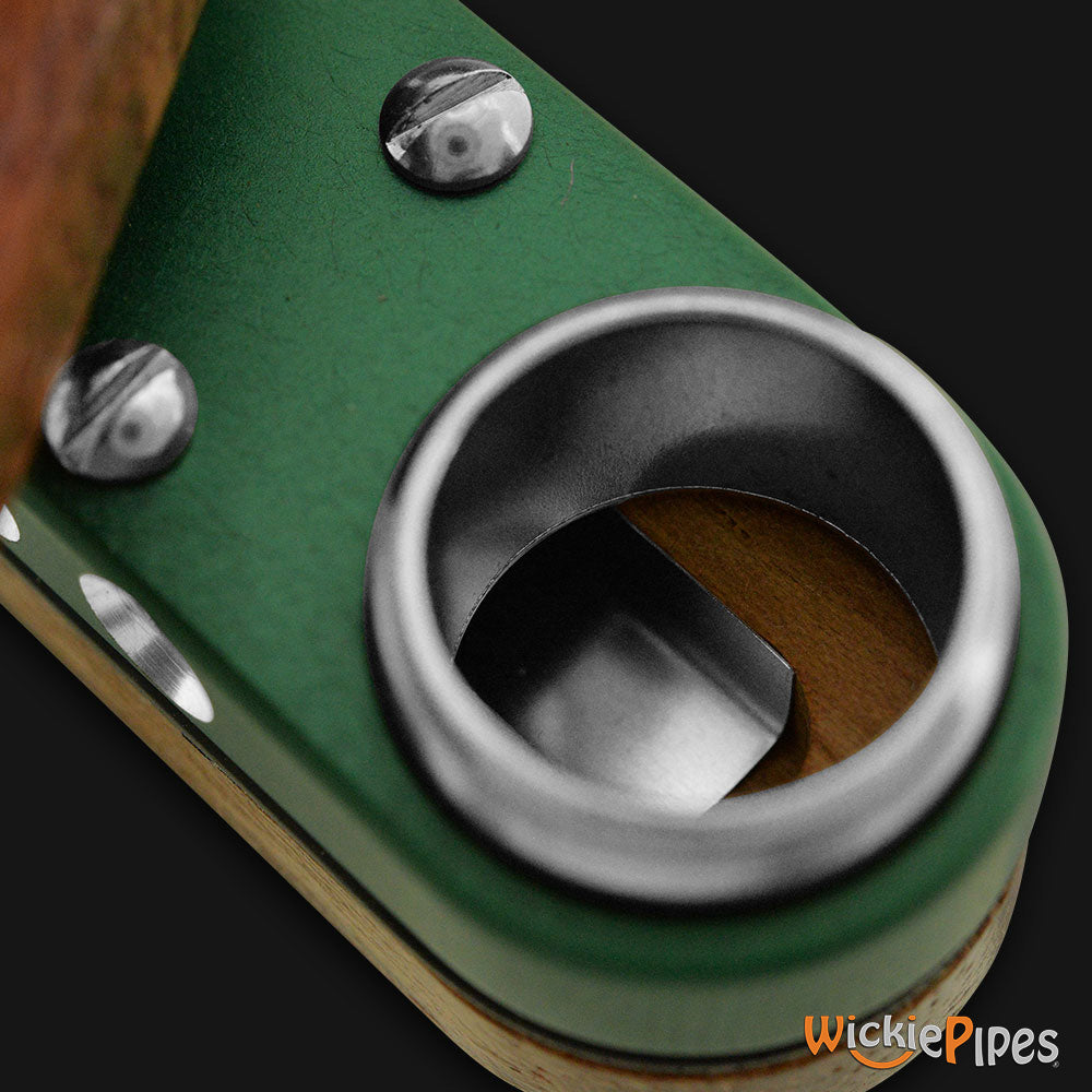 Monkey Pipe Classic Green bowl view.