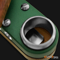 Thumbnail for Monkey Pipe Classic Green bowl view.