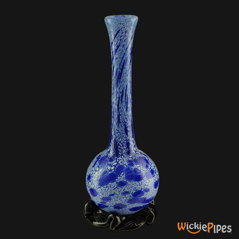Noble Glass - Blue 11-Inch Soft Glass Bubble Water Pipe Back