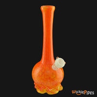 Thumbnail for Noble Glass - Orange 11-Inch Soft Glass Bubble Water Pipe