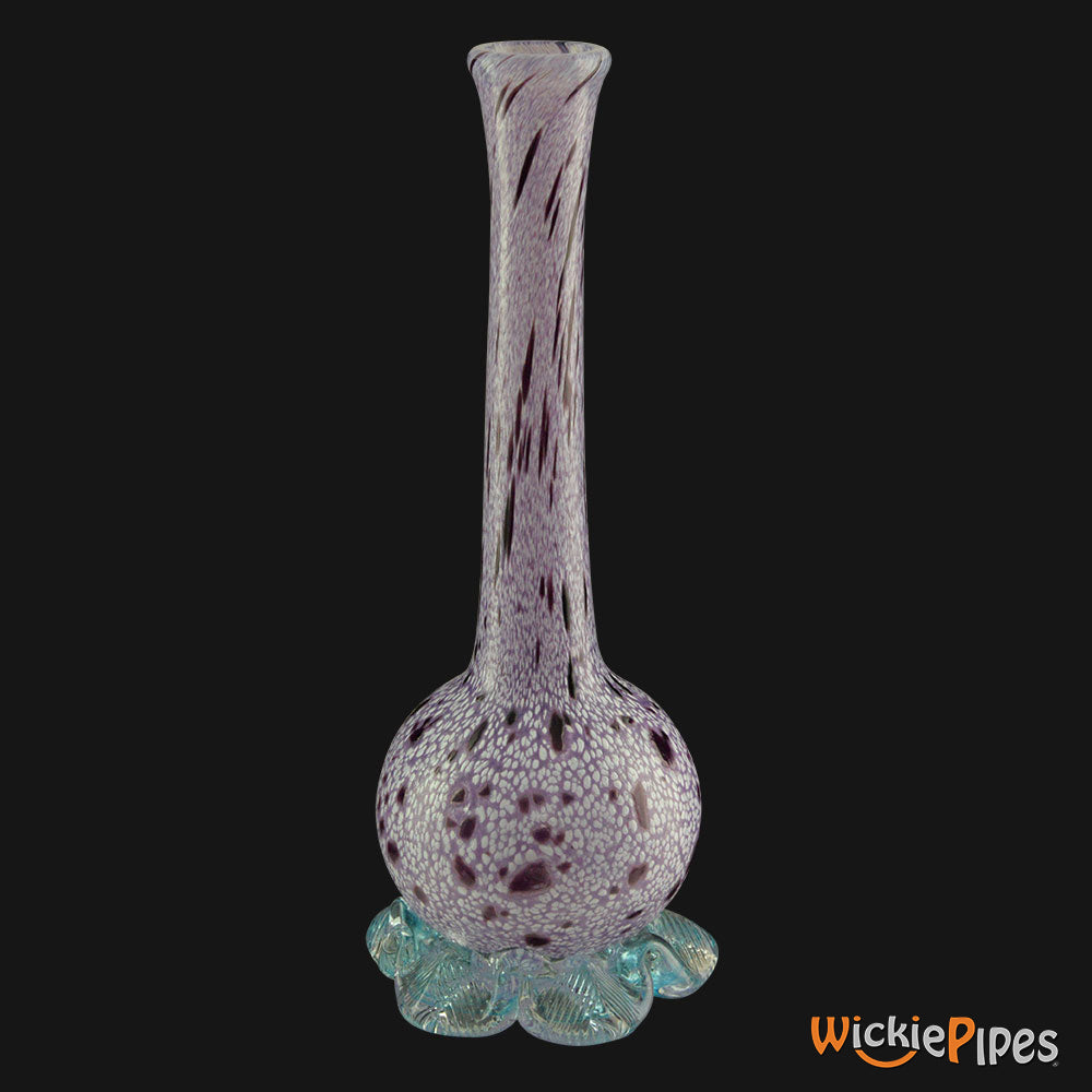 Noble Glass - Purple 11-Inch Soft Glass Bubble Water Pipe Back