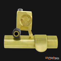 Thumbnail for Proto Pipe - Classic 3-inch brass hand pipe manufacturers authentication seal.
