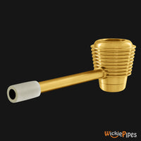 Thumbnail for Punchbowl - Beehive 3.5-Inch Brass Hand Pipe mouthpiece.