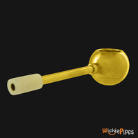 Thumbnail for Punchbowl - Lollipop 3.5-Inch Brass Hand Pipe mouthpiece.