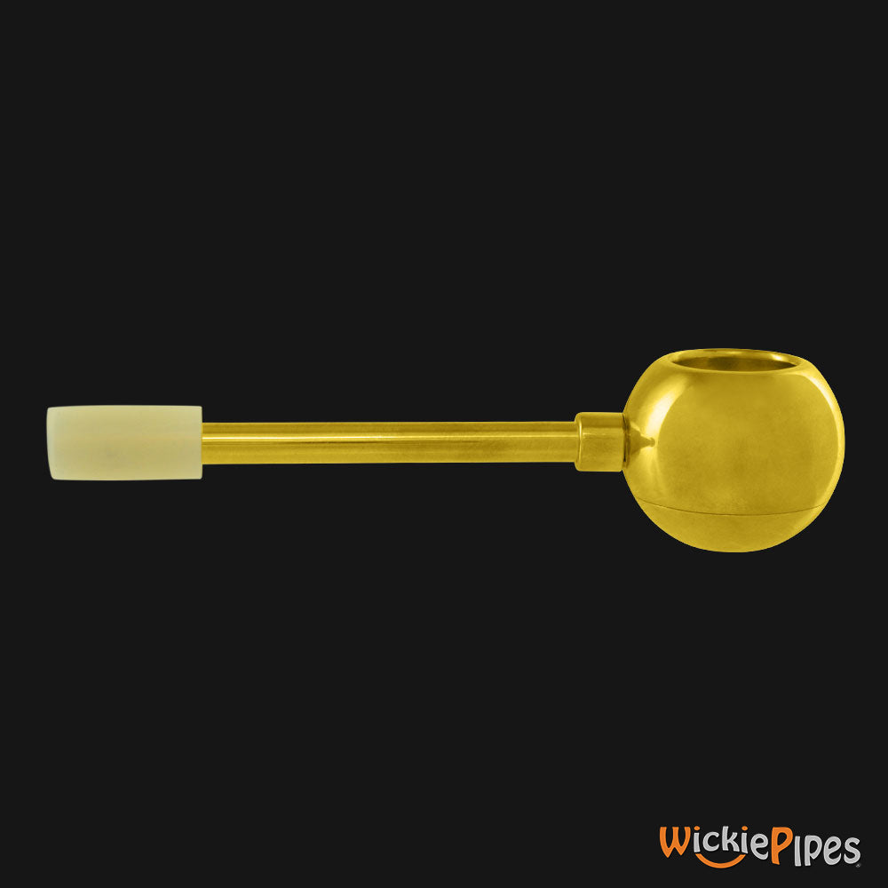 Punchbowl - Lollipop 3.5-Inch Brass Hand Pipe side.