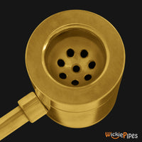 Thumbnail for Punchbowl - Popeye 3.5-Inch Brass Hand Pipe close up of bowl.