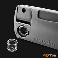 Thumbnail for SoloPipe Self-Igniting Pipe Lighter Combo Replacement Glass Bowl.