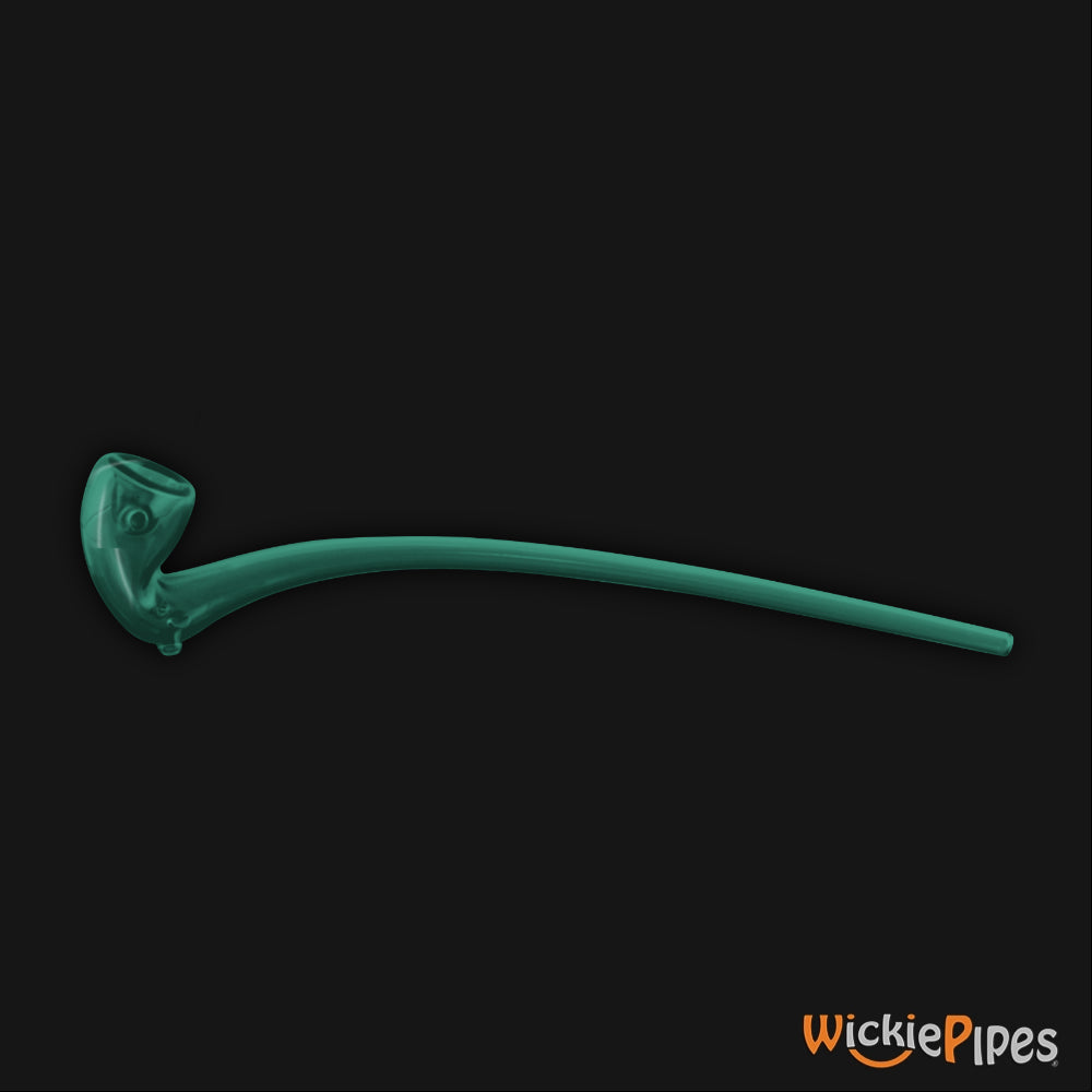Starfish Designs Gandalf 12-Inch Glass Pipe Clear Aqua.