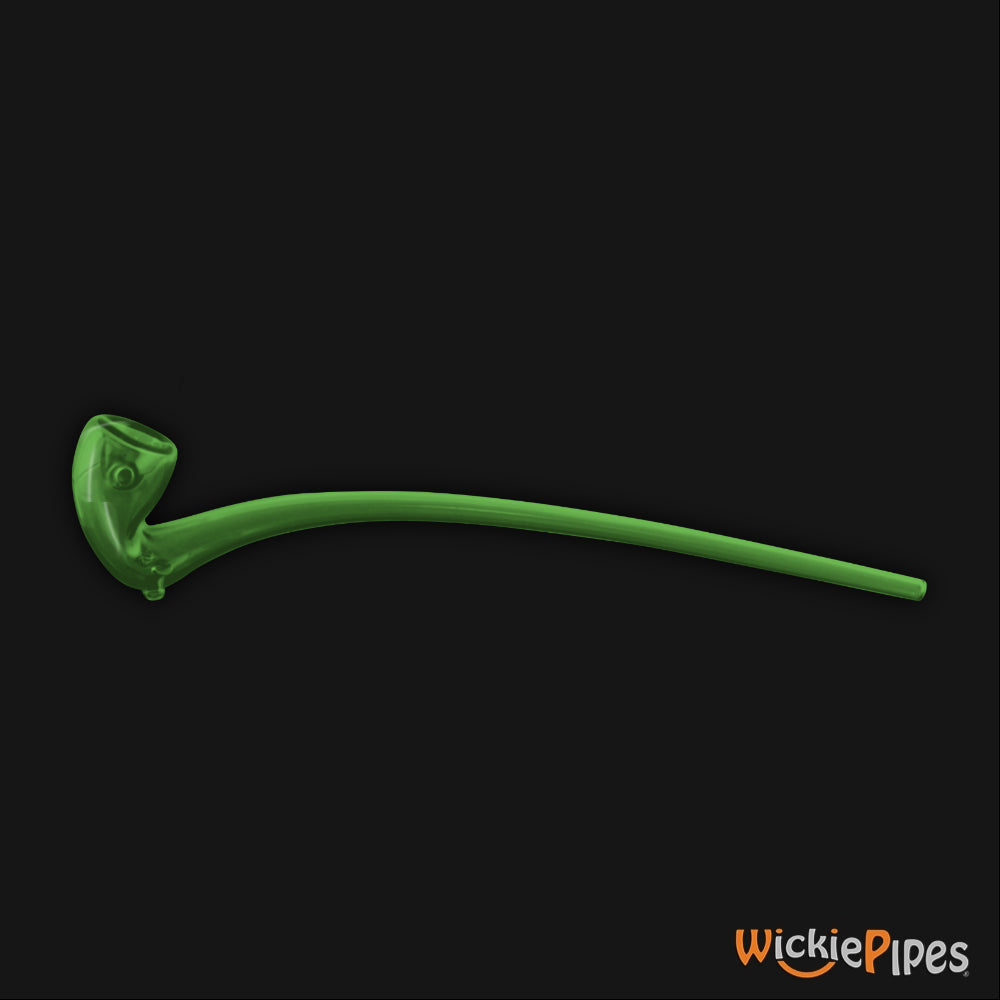 Starfish Designs Gandalf 12-Inch Glass Pipe Clear Green.