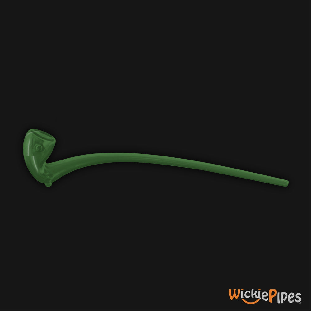 Starfish Designs Gandalf 12-Inch Glass Pipe Opaque Jade Green.