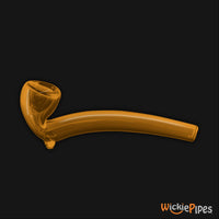 Starfish Designs Gandalf 3-Inch Glass Pipe Clear Amber.