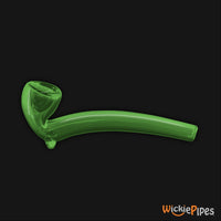 Starfish Designs Gandalf 3-Inch Glass Pipe Clear Green.