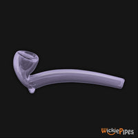 Starfish Designs Gandalf 3-Inch Glass Pipe Clear Purple.