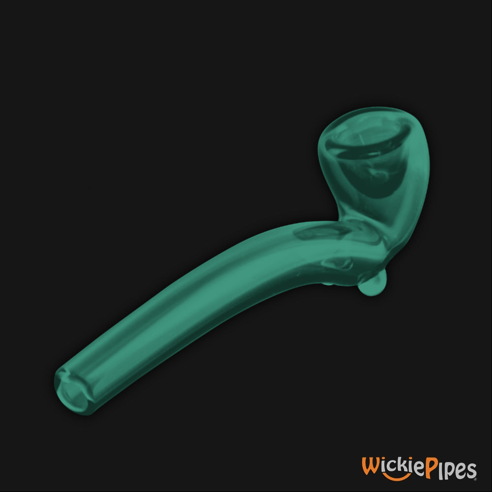 Starfish Designs Gandalf 3-Inch Glass Pipe Mouthpiece Clear Aqua.