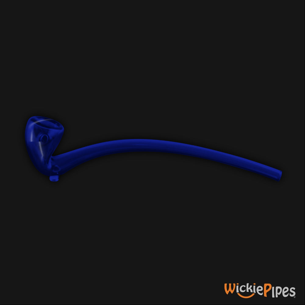 Starfish Designs Gandalf 7-Inch Glass Pipe Clear Blue.