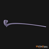 Starfish Designs KING Gandalf 22-Inch Glass Pipe Clear Purple.