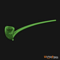 Starfish Designs KING Gandalf 22-Inch Glass Pipe Left Bowl And Carb Clear Green.