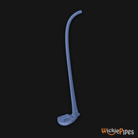 Starfish Designs Nightwatchman 12-Inch Glass Pipe Opaque Periwinkle.