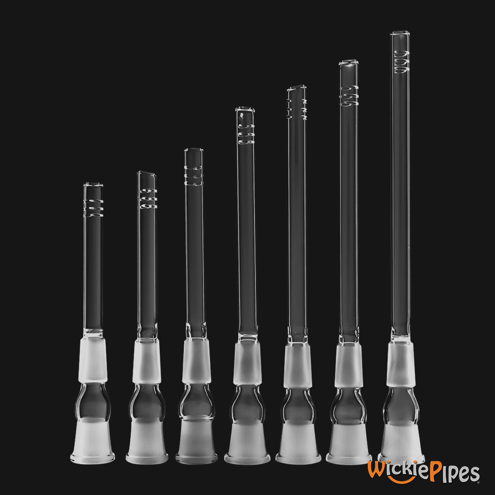 WickiePipes 14mm-14mm Standard 2.5-6 Inch Diffused Glass Downstems.