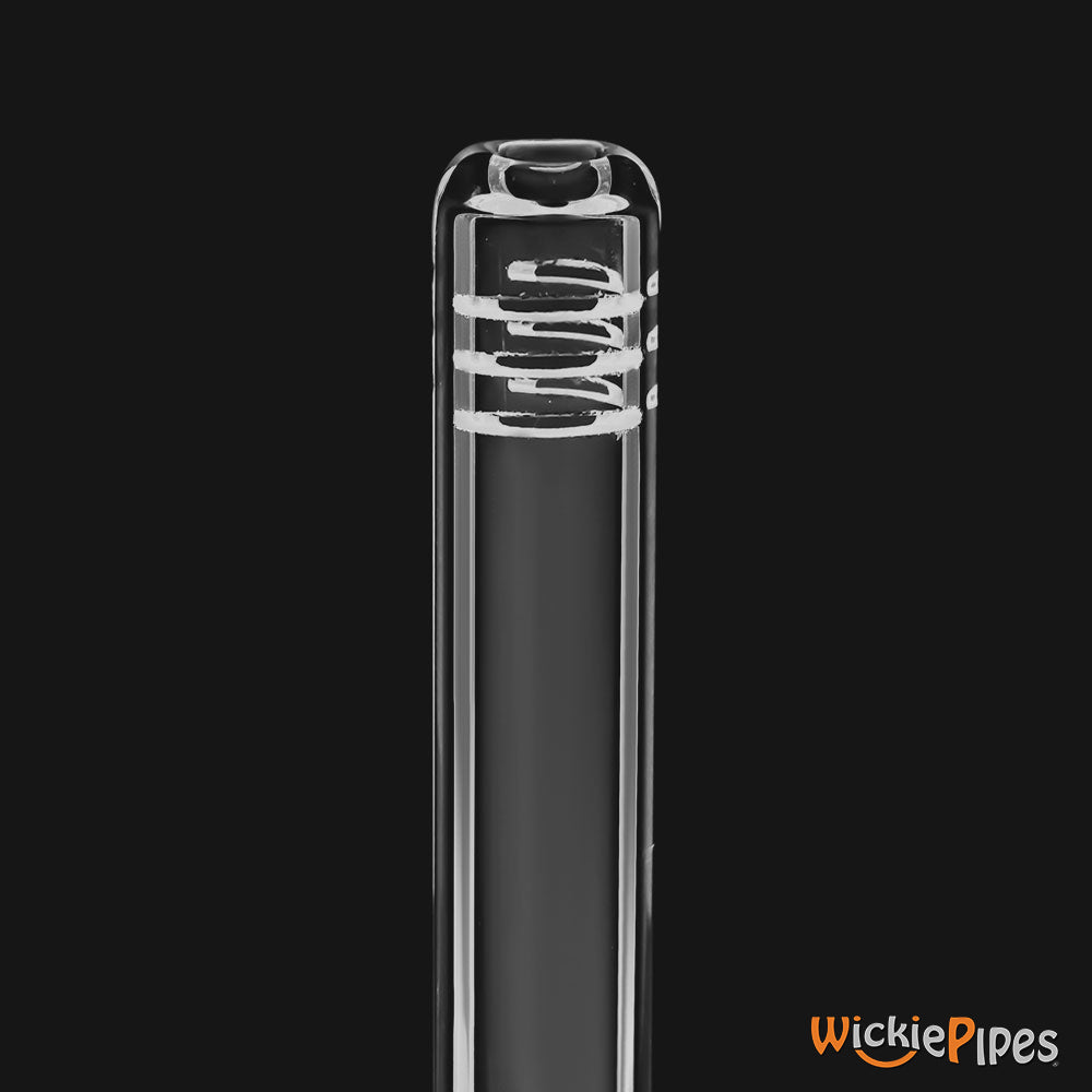 WickiePipes 18mm- 18mm Standard Diffused Glass Downstem 6-slit percolator.