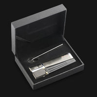 Thumbnail for Wikilite Pipe Lighter Gunmetal Gray case with Wikilite poker and screens.