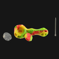 Thumbnail for EYCE - Silicone Spoon Hand Pipe - Rasta