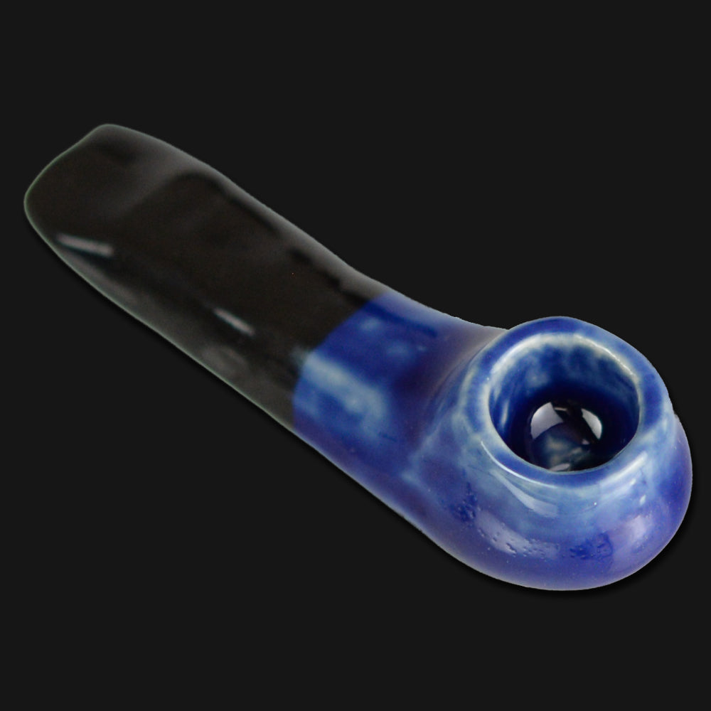 JM Ceramics - Mini Plain Pipe - Blue