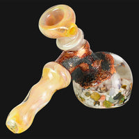 Thumbnail for Cherry Glass - Glowstone Glycerin - Lava Patina Hammer Pipe