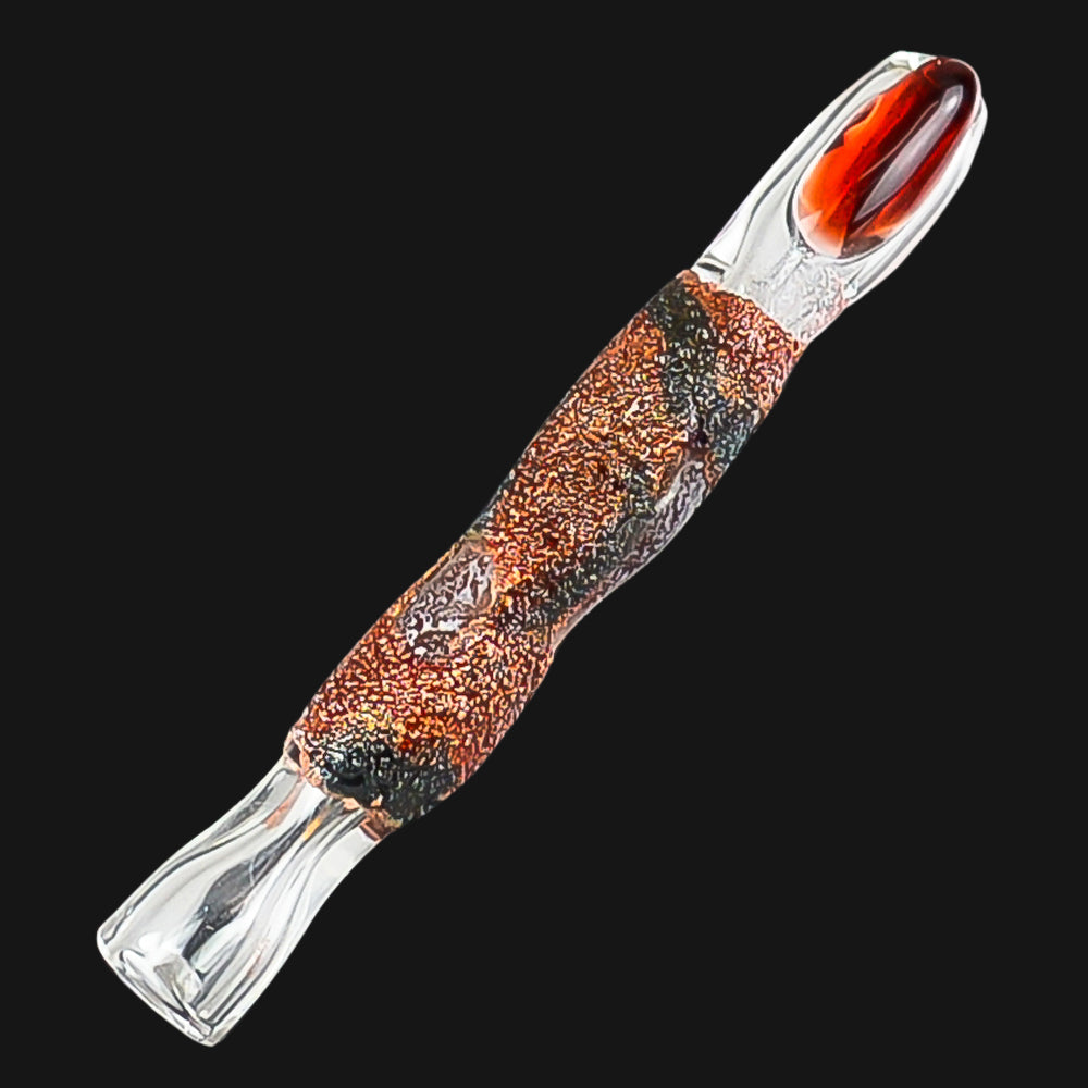 Cherry Glass - Finger Pinchie 4-Inch Glass One Hitter Pipe