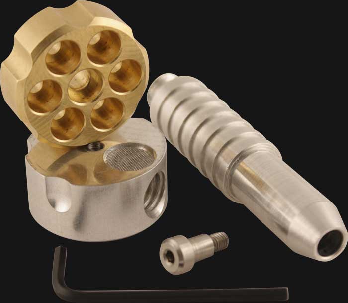 High Tech Pipes - Six Shooter Pipe