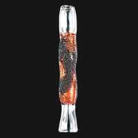 Thumbnail for Cherry Glass - Pinchie - Lava Patina One-Hitter Chillum