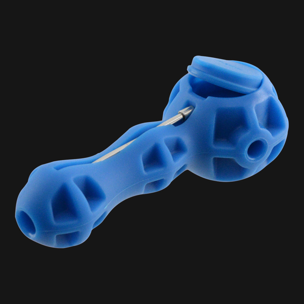 EYCE - Silicone Spoon Hand Pipe - Blue
