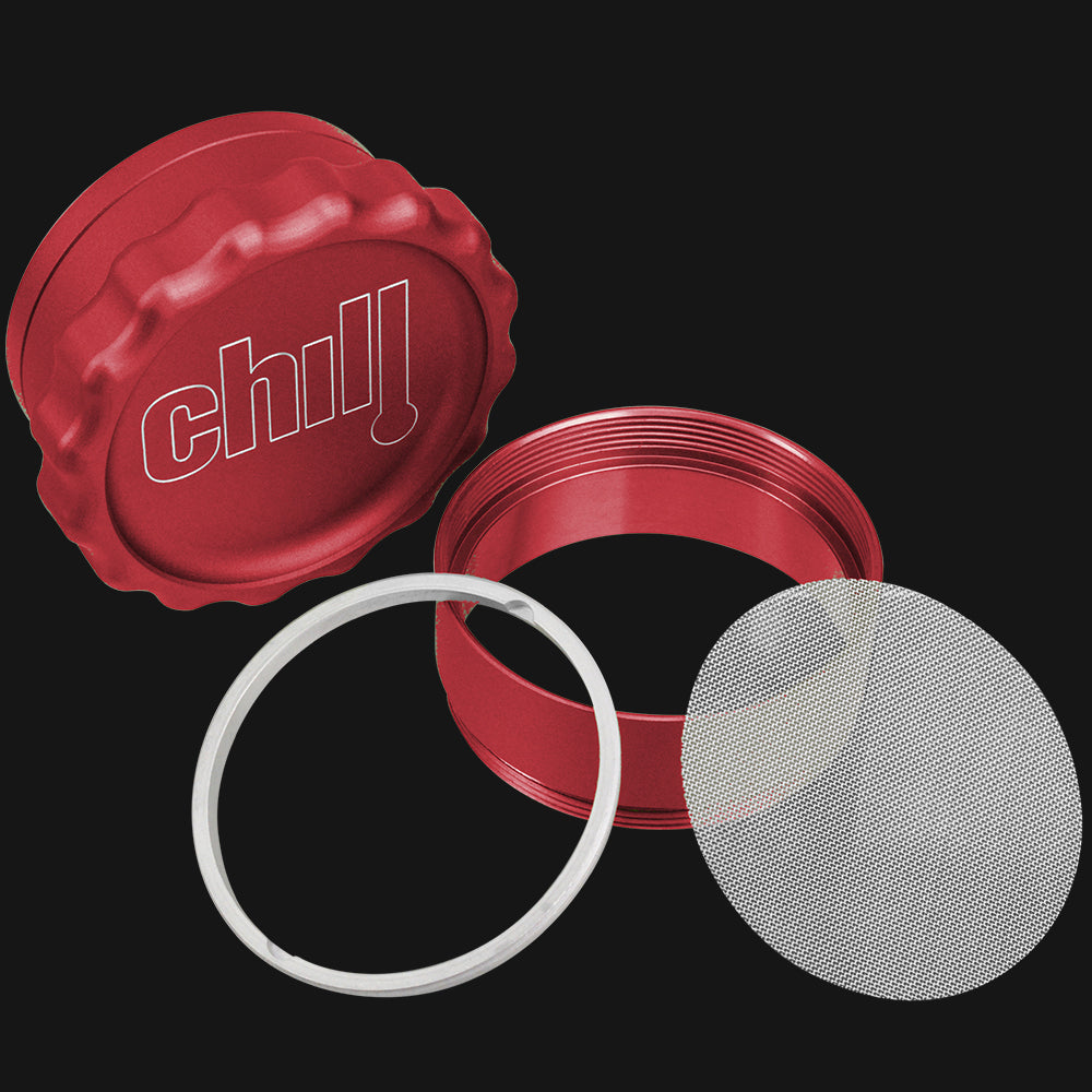 Chill Gear - Herb Grinder - Red
