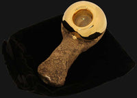 Thumbnail for Celebration Pipes - 22K Gold Lavastone Ceramic Hand Pipe
