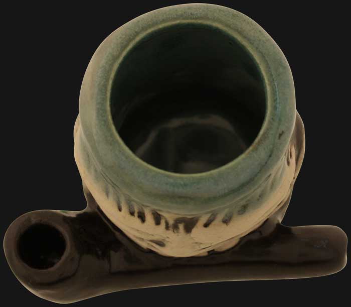 JM Ceramics - Face Shot 3.5-Inch Ceramic Hand Pipe