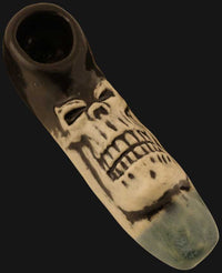 Thumbnail for JM Ceramics - Medium Skull 3.25-Inch Ceramic Hand Pipe