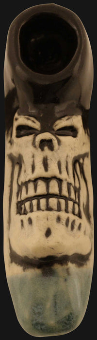Thumbnail for JM Ceramics - Medium Skull 3.25-Inch Ceramic Hand Pipe