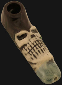 Thumbnail for JM Ceramics - Mini Skull 2.5-Inch Ceramic Hand Pipe