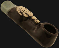 Thumbnail for JM Ceramics - Small Middle Finger 3-Inch Ceramic Hand Pipe