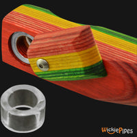 Thumbnail for SHOTGUN PIPES - Large 0.75-Inch Glass Bowl Replacement with pipe.