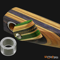 Thumbnail for SHOTGUN PIPES - Small 0.625-Inch Glass Bowl Replacement with pipe.